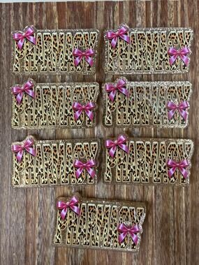 7 Pc Pharmacy Acrylic Flatbacks